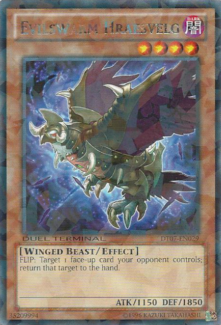 Evilswarm Hraesvelg [DT07-EN029] Rare | Play N Trade Winnipeg