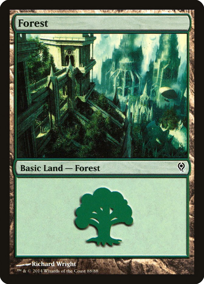 Forest (88) [Duel Decks: Jace vs. Vraska] | Play N Trade Winnipeg