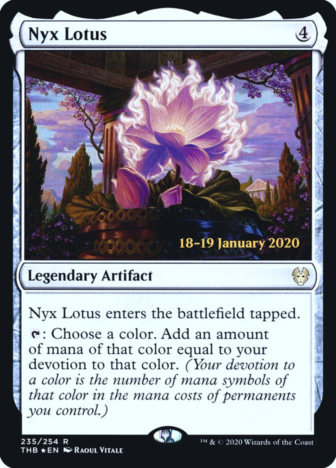 Nyx Lotus [Theros Beyond Death Prerelease Promos] | Play N Trade Winnipeg