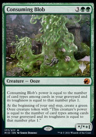 Consuming Blob (Promo Pack) [Innistrad: Midnight Hunt Promos] | Play N Trade Winnipeg