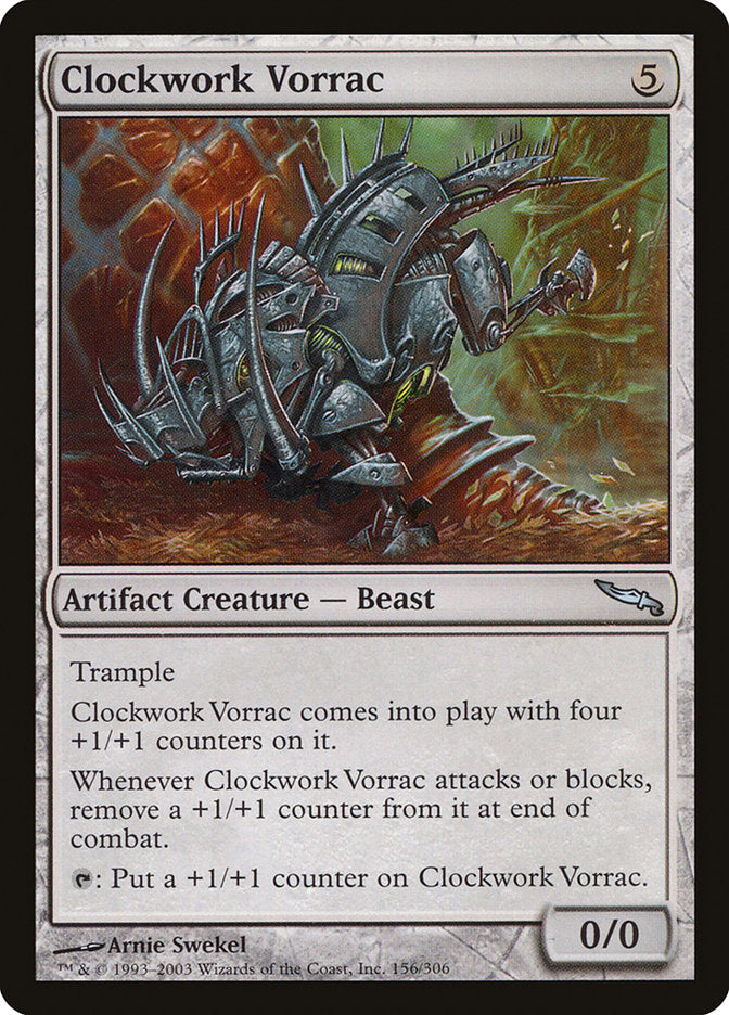 Clockwork Vorrac [Mirrodin] | Play N Trade Winnipeg