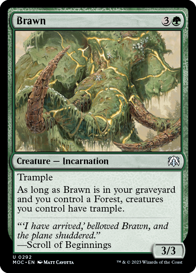 Brawn [March of the Machine Commander] | Play N Trade Winnipeg