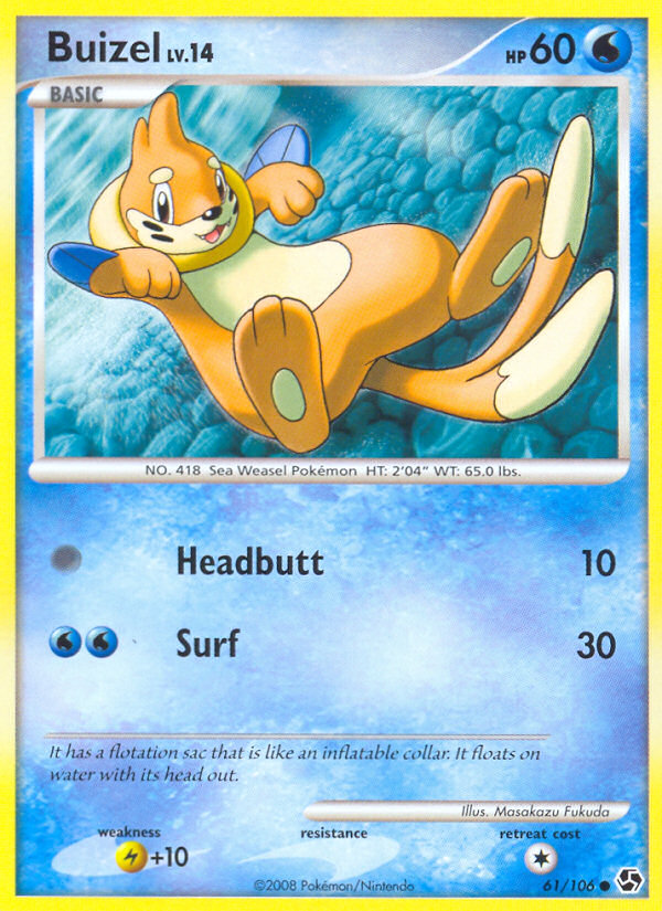 Buizel (61/106) [Diamond & Pearl: Great Encounters] | Play N Trade Winnipeg