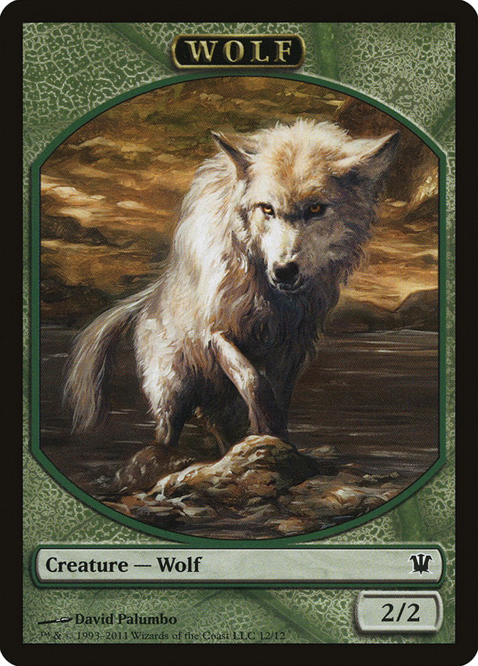 Wolf (12/12) [Innistrad Tokens] | Play N Trade Winnipeg