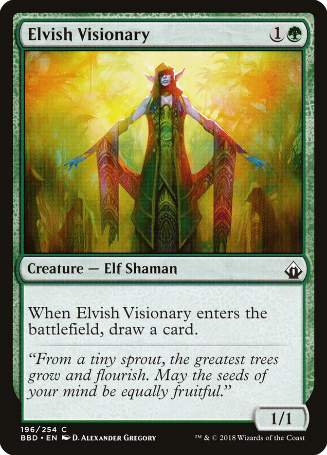 Elvish Visionary [Battlebond] | Play N Trade Winnipeg