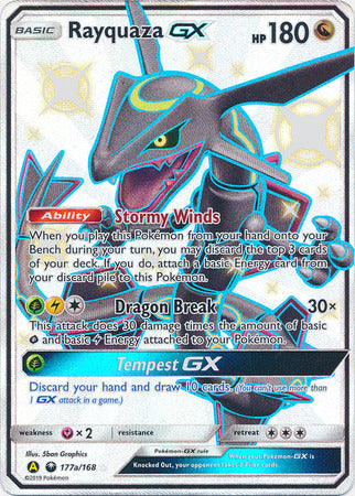 Rayquaza GX (177a/168) (Jumbo Card) [Sun & Moon: Celestial Storm] | Play N Trade Winnipeg