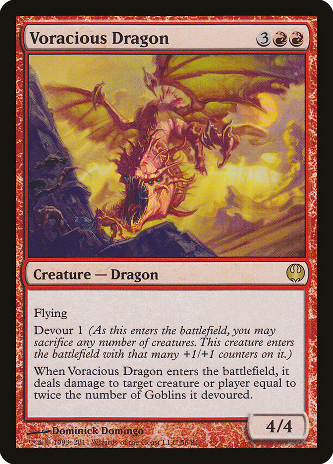 Voracious Dragon [Duel Decks: Knights vs. Dragons] | Play N Trade Winnipeg