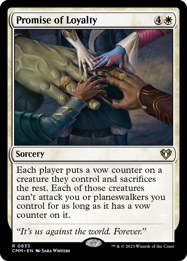 Promise of Loyalty [Commander Masters] | Play N Trade Winnipeg