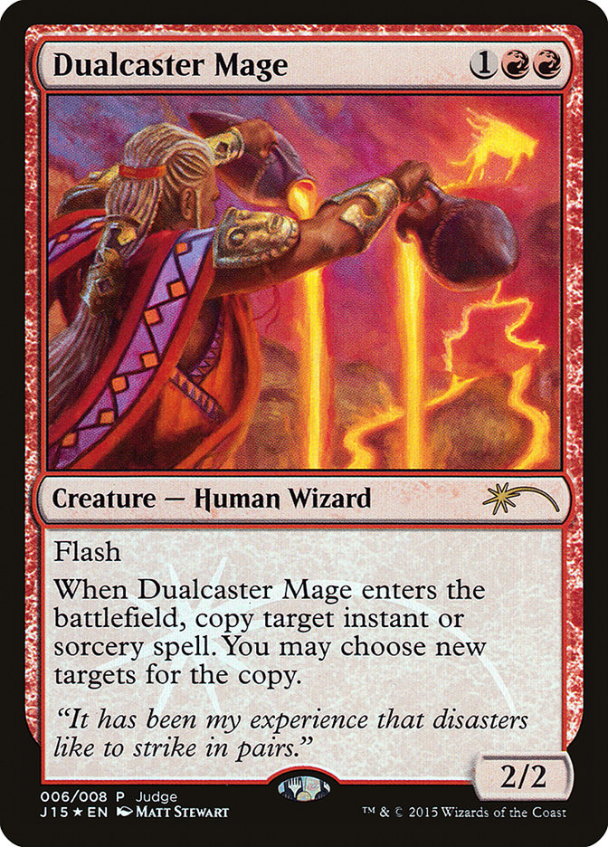 Dualcaster Mage [Judge Gift Cards 2015] | Play N Trade Winnipeg