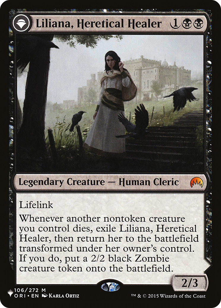 Liliana, Heretical Healer // Liliana, Defiant Necromancer [Secret Lair: From Cute to Brute] | Play N Trade Winnipeg