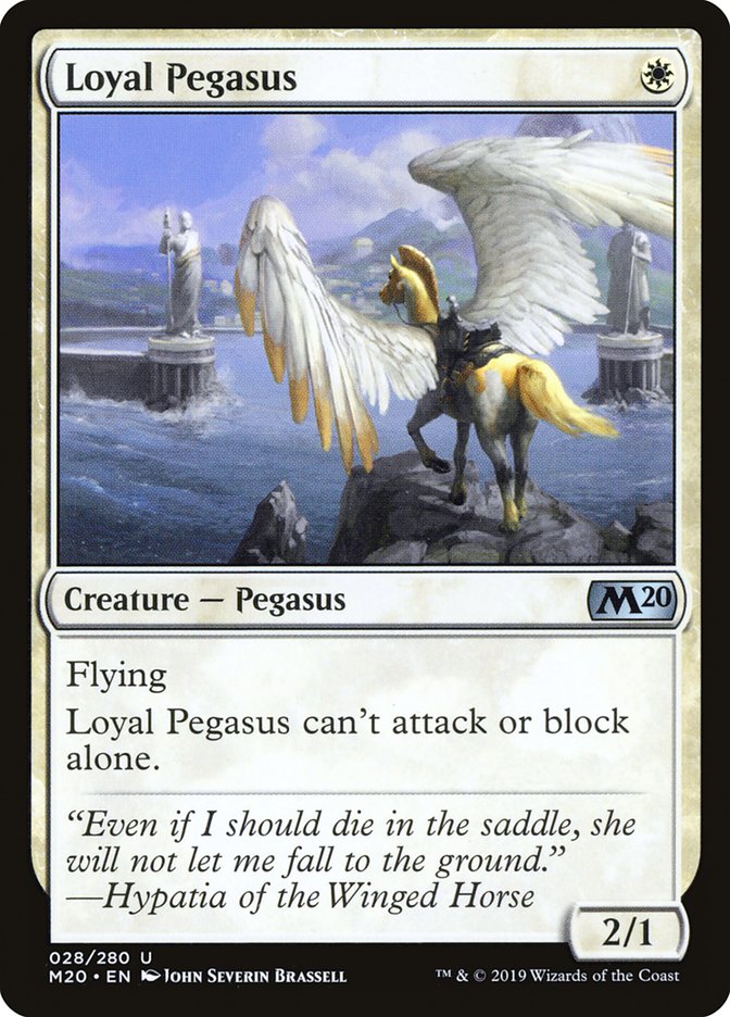 Loyal Pegasus [Core Set 2020] | Play N Trade Winnipeg