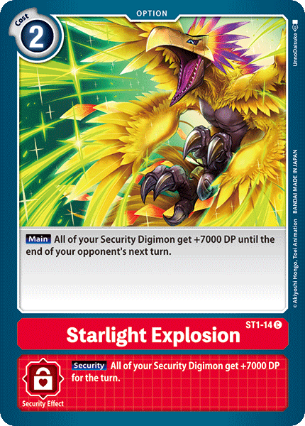 Starlight Explosion [ST1-14] [Starter Deck: Gaia Red] | Play N Trade Winnipeg