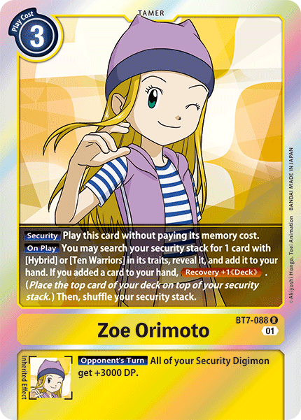 Zoe Orimoto [BT7-088] [Next Adventure] | Play N Trade Winnipeg