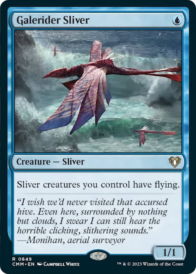 Galerider Sliver [Commander Masters] | Play N Trade Winnipeg