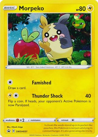 Morpeko (SWSH031) [Sword & Shield: Black Star Promos] | Play N Trade Winnipeg