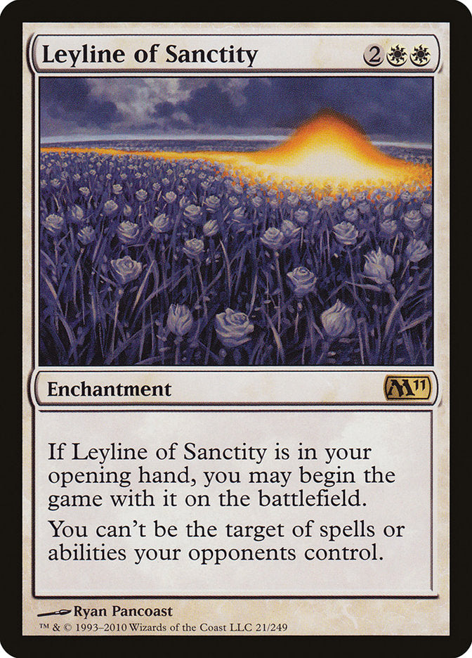 Leyline of Sanctity [Magic 2011] | Play N Trade Winnipeg