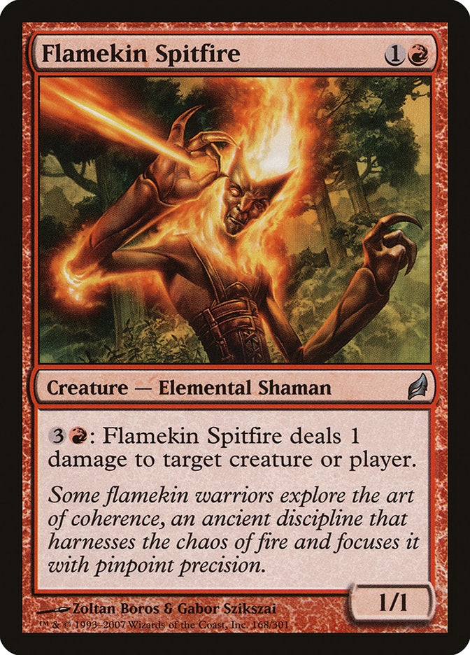 Flamekin Spitfire [Lorwyn] | Play N Trade Winnipeg