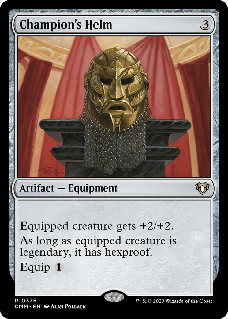 Champion's Helm [Commander Masters] | Play N Trade Winnipeg