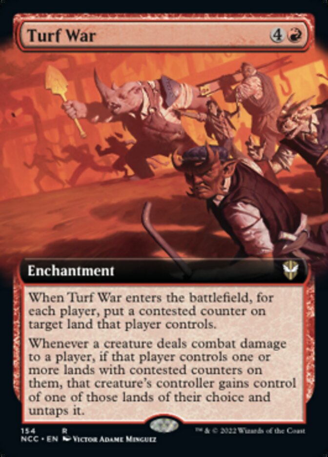 Turf War (Extended Art) [Streets of New Capenna Commander] | Play N Trade Winnipeg