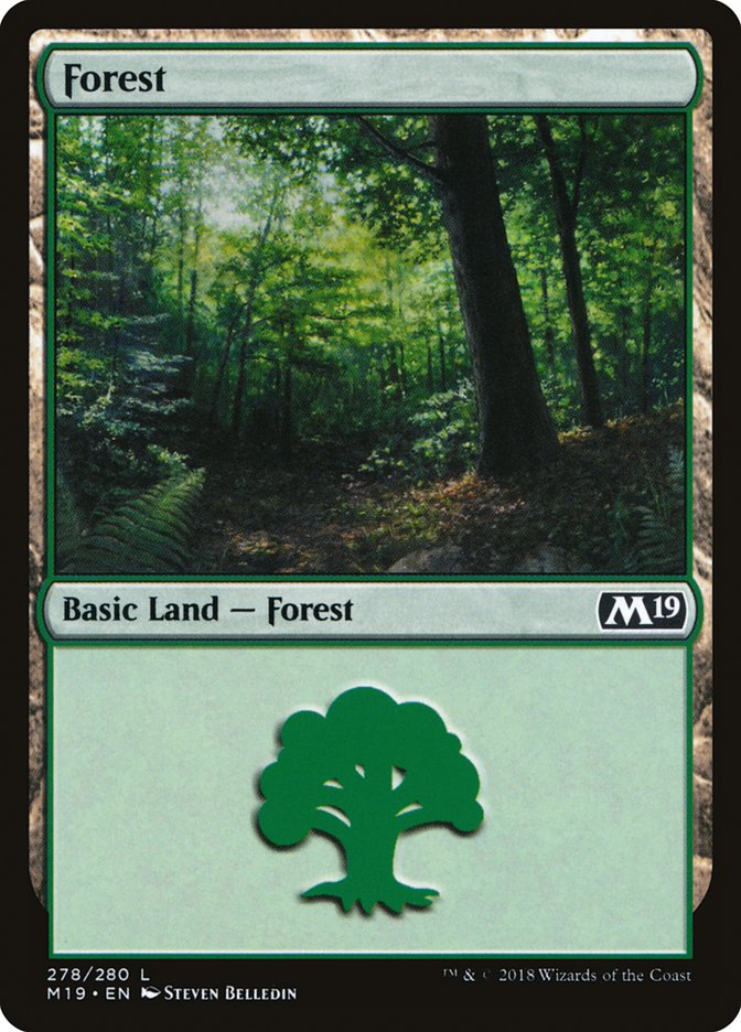 Forest (278) [Core Set 2019] | Play N Trade Winnipeg