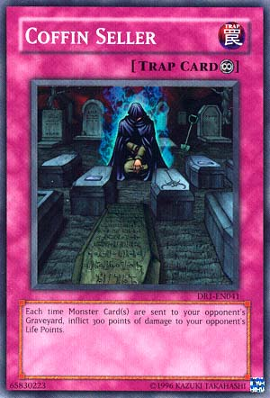 Coffin Seller [DR1-EN041] Super Rare | Play N Trade Winnipeg