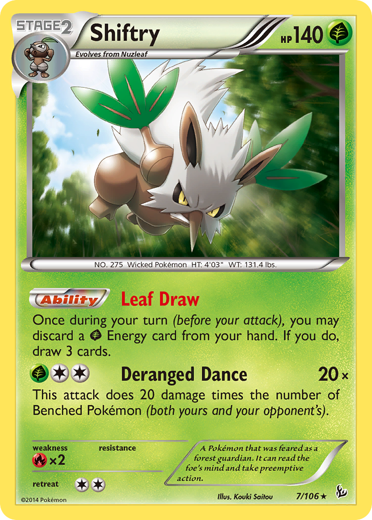 Shiftry (7/106) [XY: Flashfire] | Play N Trade Winnipeg