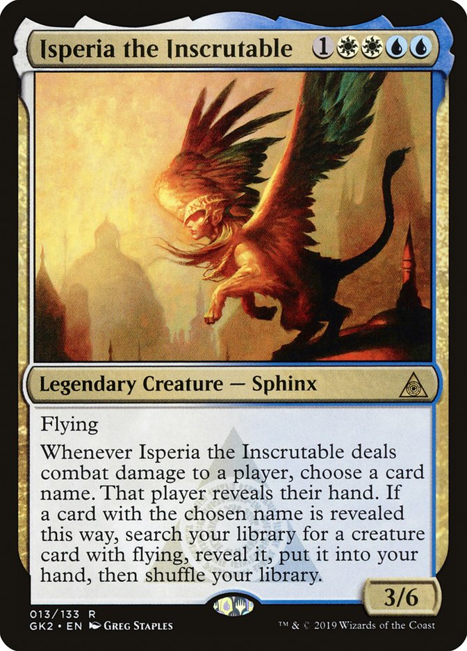Isperia the Inscrutable [Ravnica Allegiance Guild Kit] | Play N Trade Winnipeg