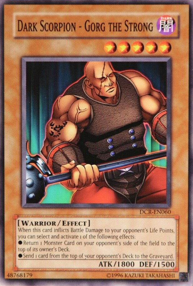 Dark Scorpion - Gorg the Strong [DCR-EN060] Common | Play N Trade Winnipeg