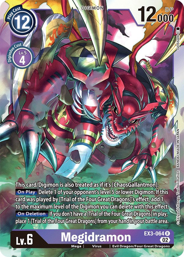 Megidramon [EX3-064] [Draconic Roar] | Play N Trade Winnipeg