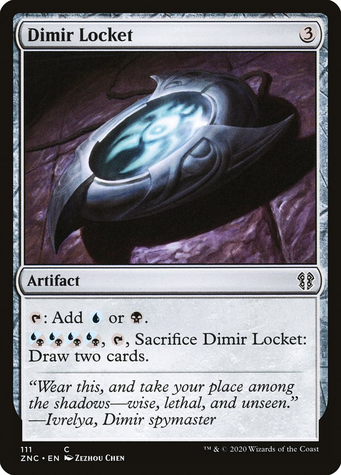 Dimir Locket [Zendikar Rising Commander] | Play N Trade Winnipeg