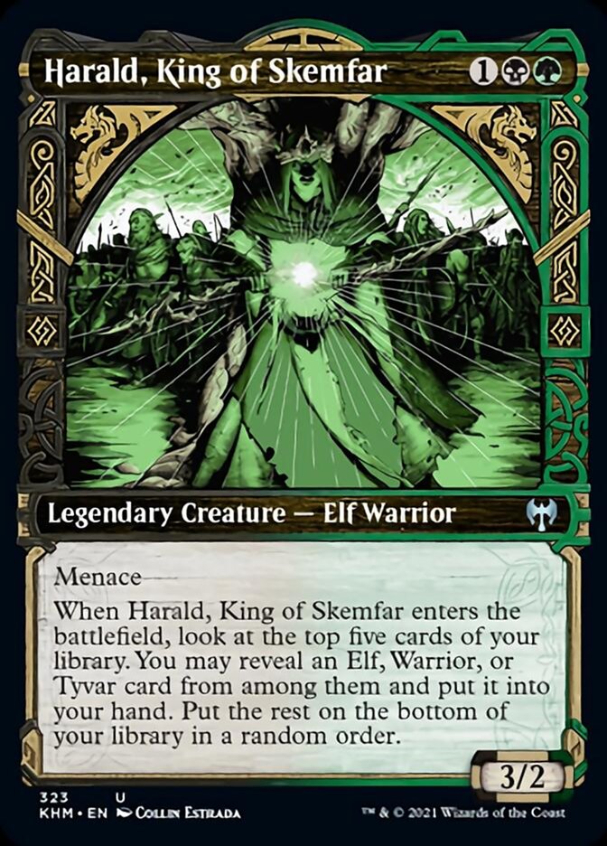 Harald, King of Skemfar (Showcase) [Kaldheim] | Play N Trade Winnipeg