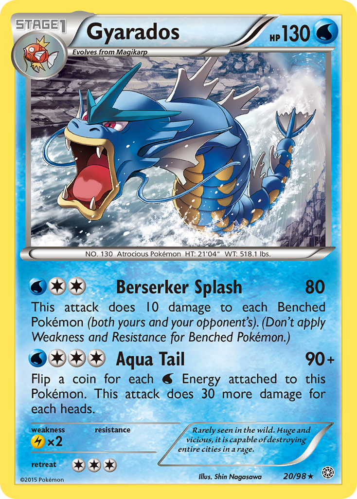 Gyarados (20/98) [XY: Ancient Origins] | Play N Trade Winnipeg