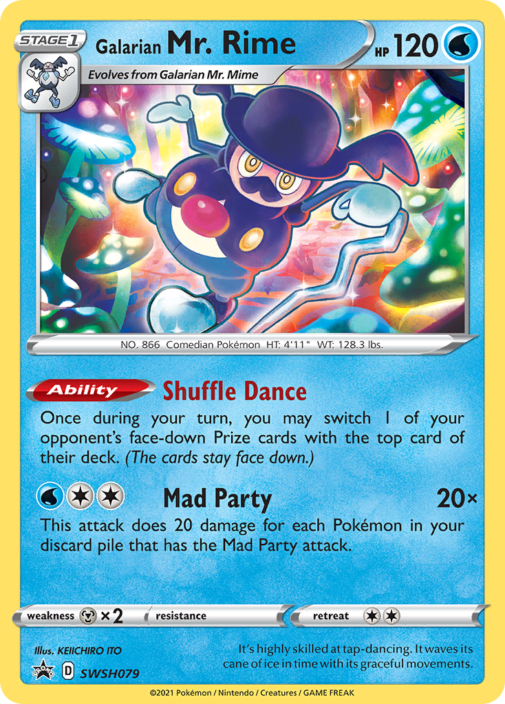 Galarian Mr. Rime (SWSH079) [Sword & Shield: Black Star Promos] | Play N Trade Winnipeg