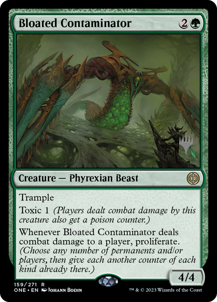 Bloated Contaminator (Promo Pack) [Phyrexia: All Will Be One Promos] | Play N Trade Winnipeg