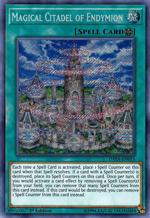 Magical Citadel of Endymion [DASA-EN055] Secret Rare | Play N Trade Winnipeg