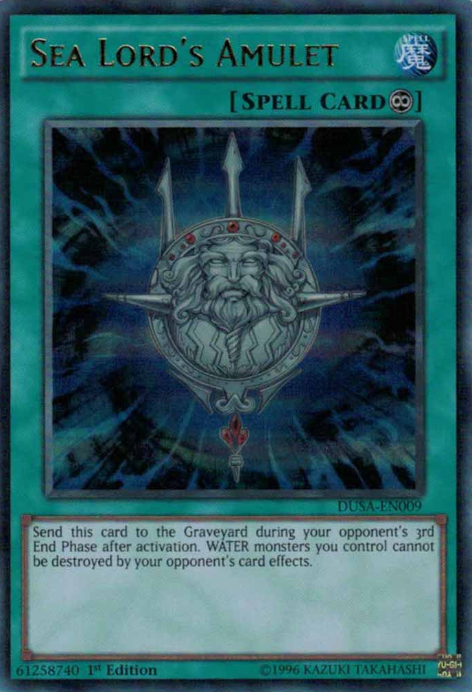 Sea Lord's Amulet [DUSA-EN009] Ultra Rare | Play N Trade Winnipeg