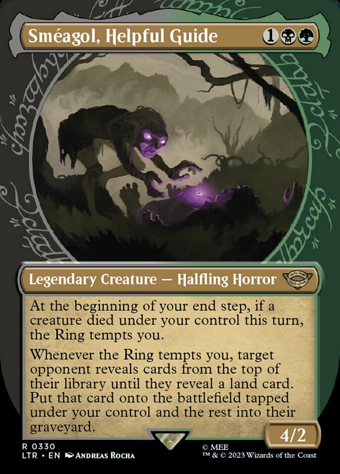 Smeagol, Helpful Guide (Showcase Ring Frame) [The Lord of the Rings: Tales of Middle-Earth] | Play N Trade Winnipeg