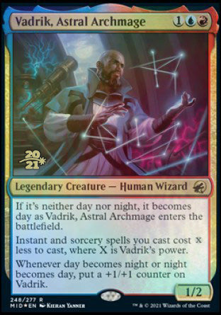 Vadrik, Astral Archmage [Innistrad: Midnight Hunt Prerelease Promos] | Play N Trade Winnipeg