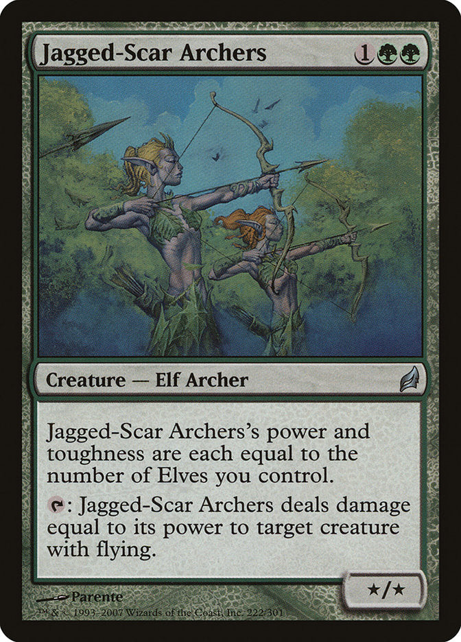 Jagged-Scar Archers [Lorwyn] | Play N Trade Winnipeg