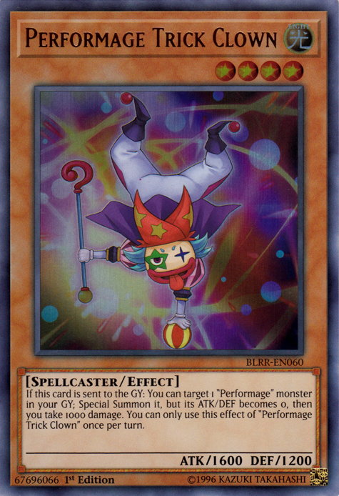 Performage Trick Clown [BLRR-EN060] Ultra Rare | Play N Trade Winnipeg