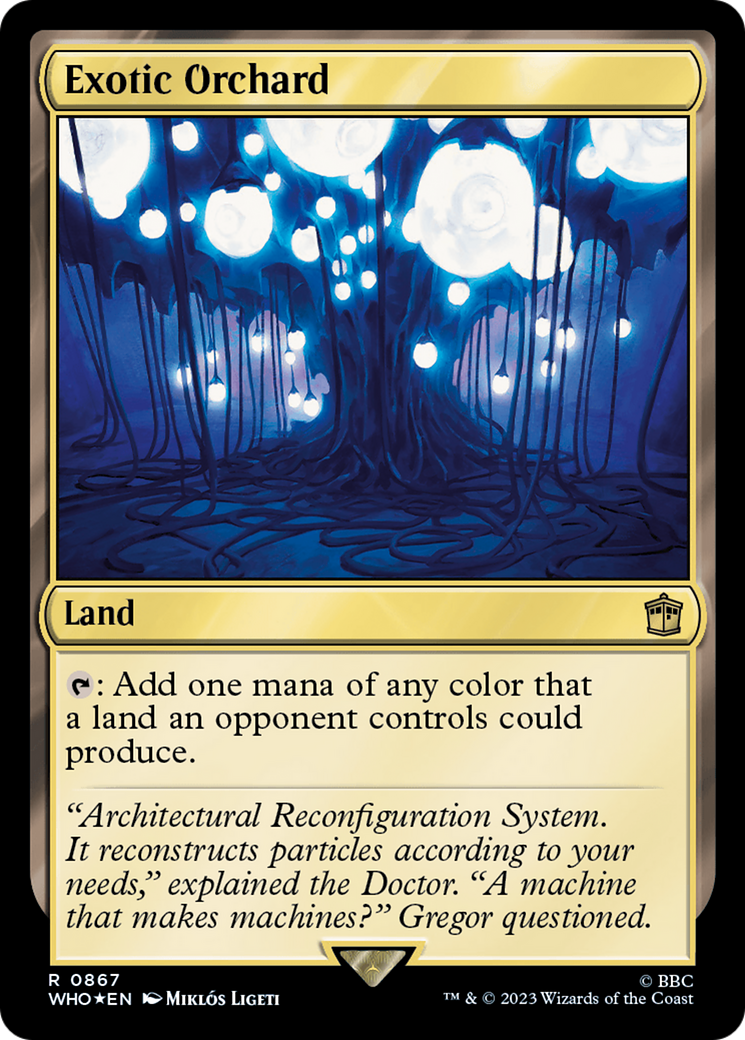 Exotic Orchard (Surge Foil) [Doctor Who] | Play N Trade Winnipeg