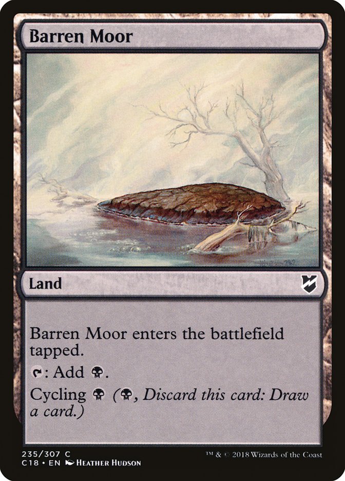 Barren Moor [Commander 2018] | Play N Trade Winnipeg