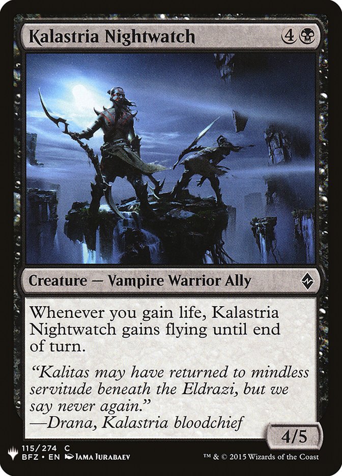 Kalastria Nightwatch [Mystery Booster] | Play N Trade Winnipeg