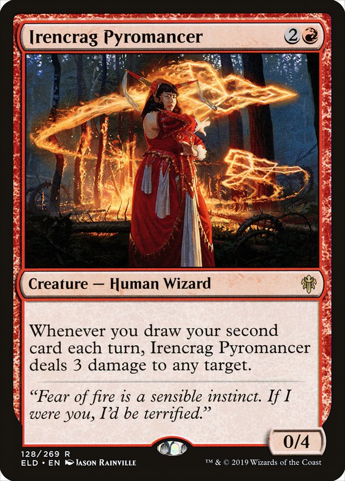 Irencrag Pyromancer [Throne of Eldraine] | Play N Trade Winnipeg