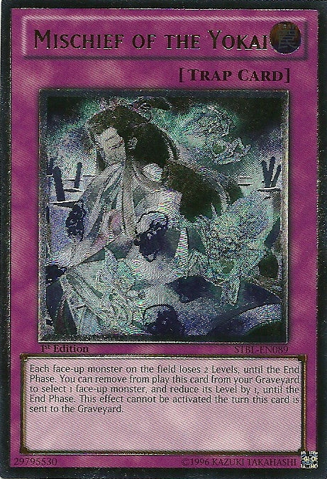 Mischief of the Yokai [STBL-EN089] Ultimate Rare | Play N Trade Winnipeg