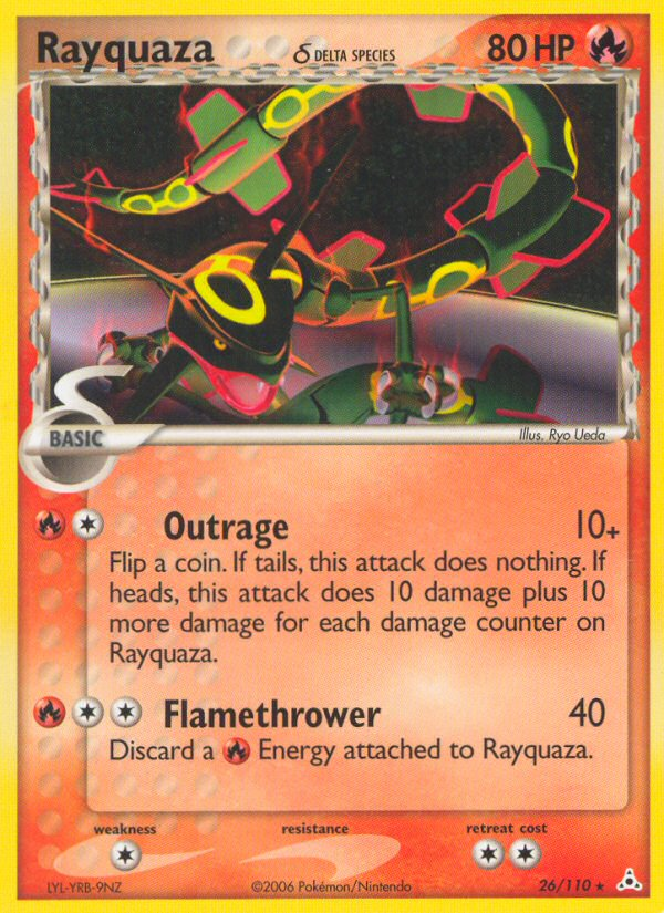 Rayquaza (26/110) (Delta Species) [EX: Holon Phantoms] | Play N Trade Winnipeg