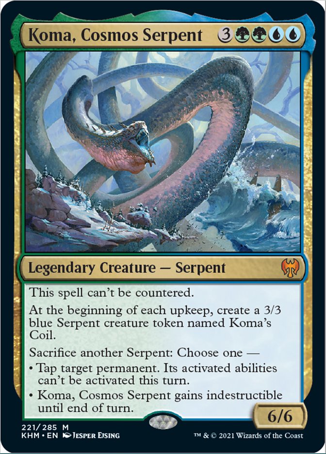 Koma, Cosmos Serpent [Kaldheim] | Play N Trade Winnipeg