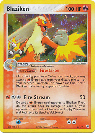 Blaziken (3/109) (Cosmos Holo) [EX: Battle Stadium] | Play N Trade Winnipeg