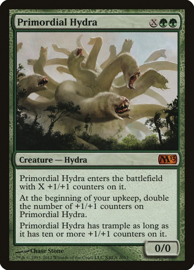 Primordial Hydra (Duels of the Planeswalkers Promos) [Duels of the Planeswalkers Promos 2012] | Play N Trade Winnipeg