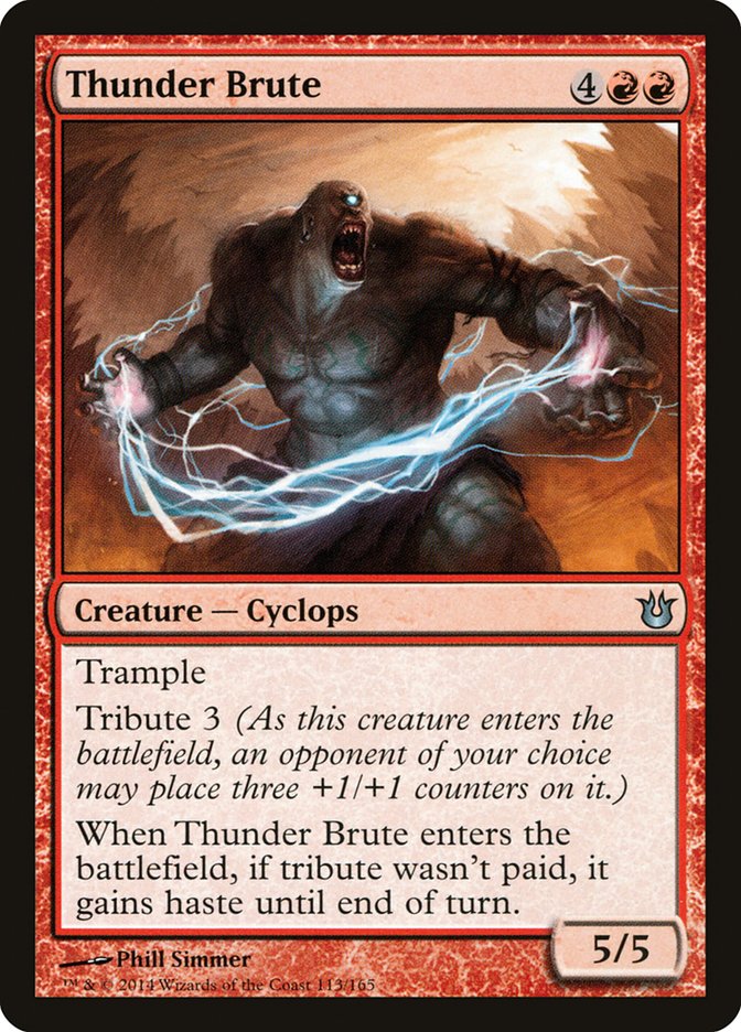 Thunder Brute [Born of the Gods] | Play N Trade Winnipeg
